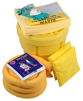 Clear Spill Chemical Over Pack Drum Spill Kit